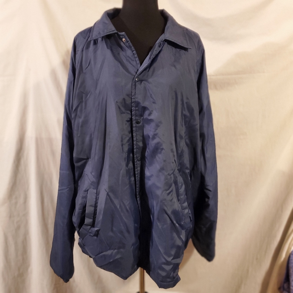 Vntg Field & Stream Classic Tall Men's  Faux Fur Lined Windbreaker 2XLT
